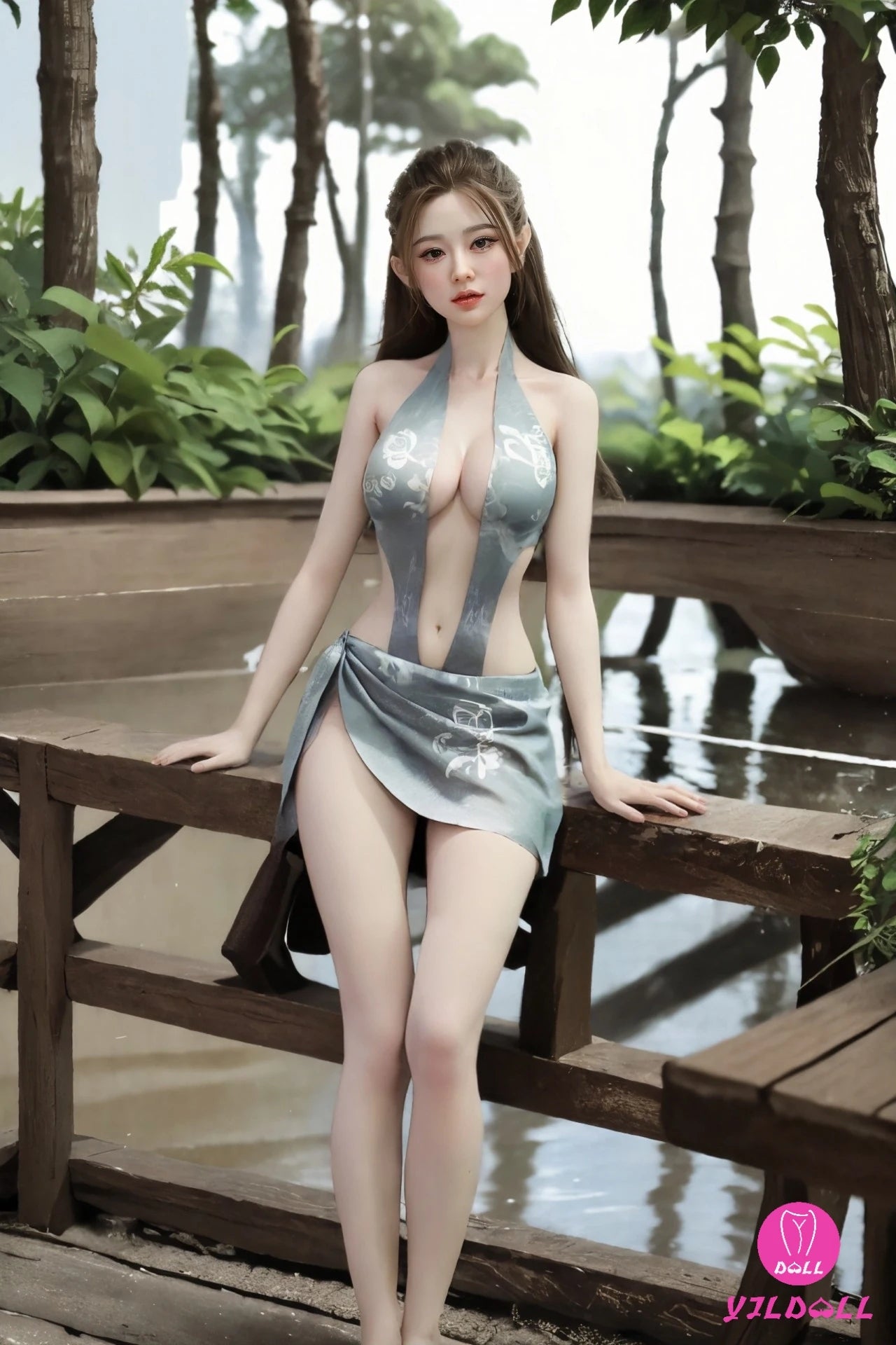 Elliot sexdukke (YJL Doll 168 cm e-cup #402 TPE+silikone)