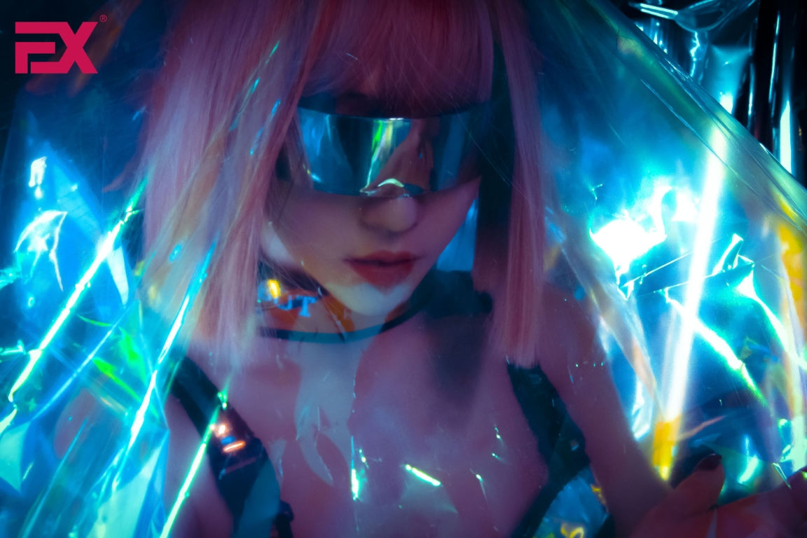 Jie CyberPunk sexdukke (EXDoll 166 cm B-cup #Exclone silikone)