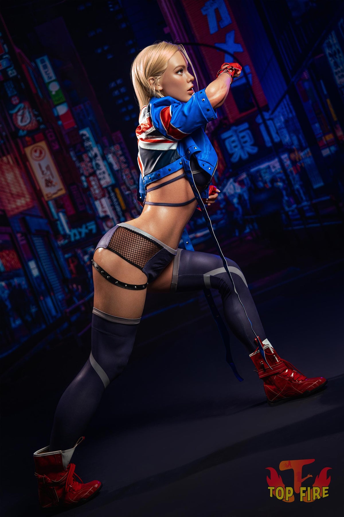 Phoenix sexdukke (Top Fire Doll 176 cm D-cup T43 silikone)