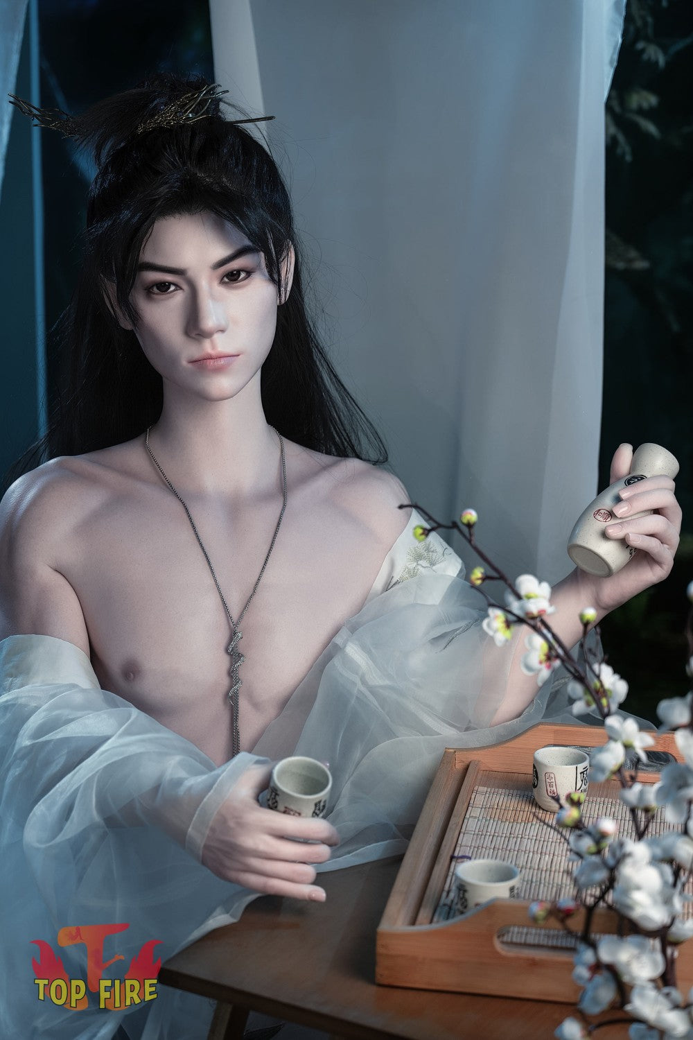 Max Manlig Sexdocka (Top Fire Doll 173cm T70 Silikon)
