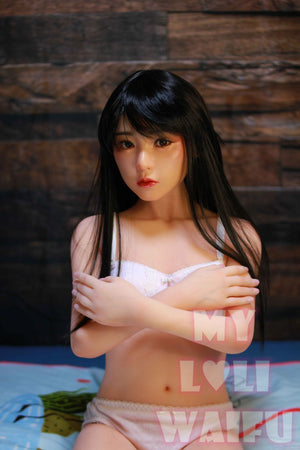 Yuna sexdukke (Min loli waifu 138 cm a-cup TPE+silikone)