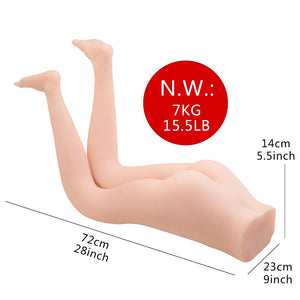 Halvdelen ben (EL-Doll 72cm TPE) EXPRESS