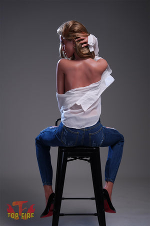 Susan sexdukke (Top Fire Doll 170 cm e-cup T17 silikone)