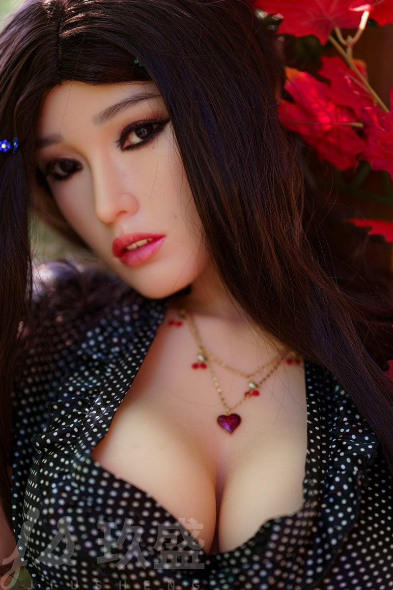 Nicole sexdukke (Jiusheng 150 cm d-cup #4 TPE+silikone)