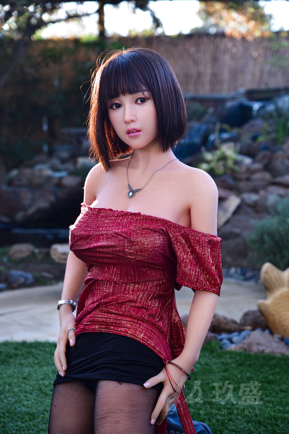 Lily sexdukke (Jiusheng 150 cm d-cup #6 TPE+silikone)
