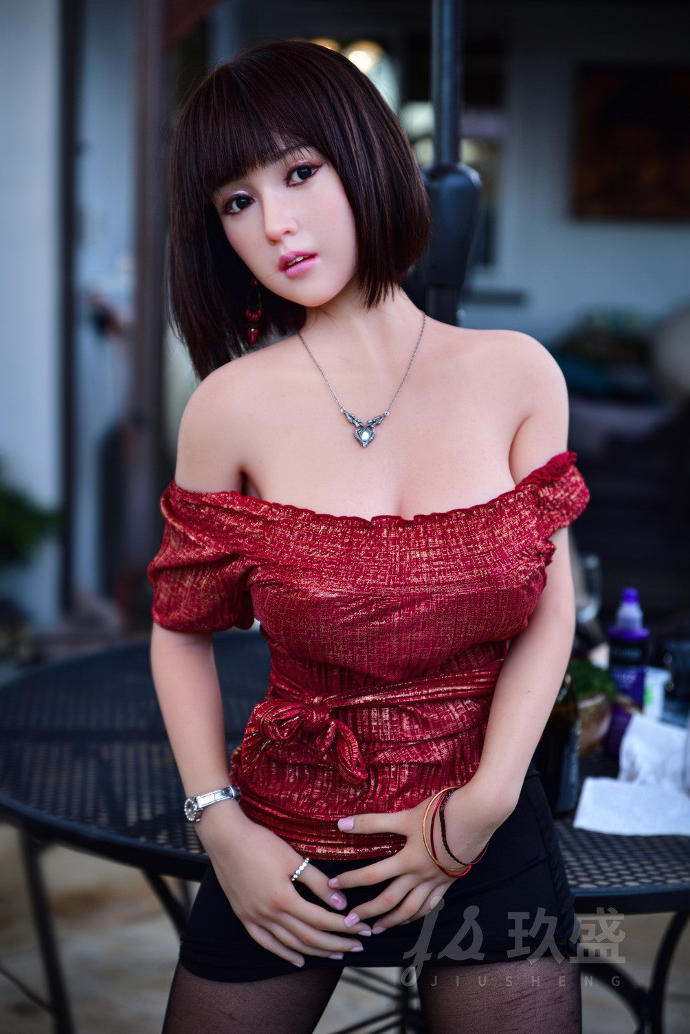 Lily sexdukke (Jiusheng 150 cm d-cup #6 TPE+silikone)