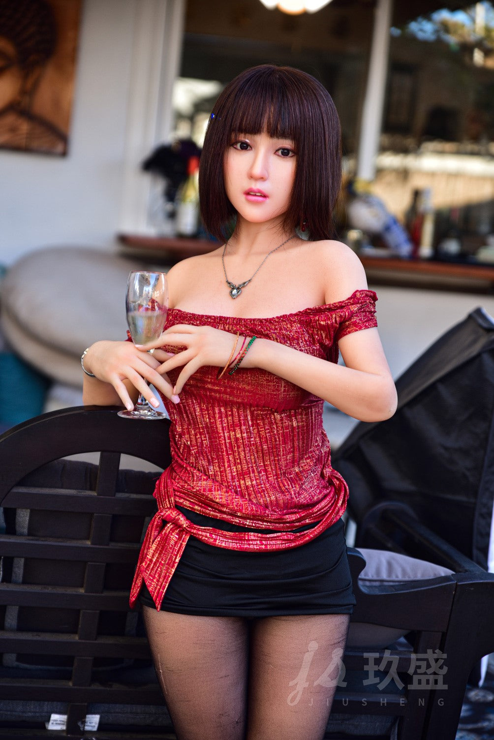 Lily sexdukke (Jiusheng 150 cm d-cup #6 TPE+silikone)