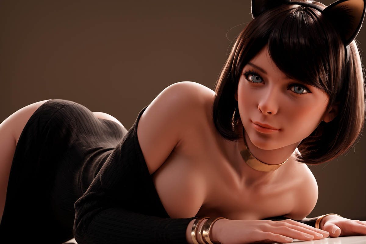 Debbie sexdukke (Aibei Doll 151 cm F-cup #AB17 TPE+silikone)