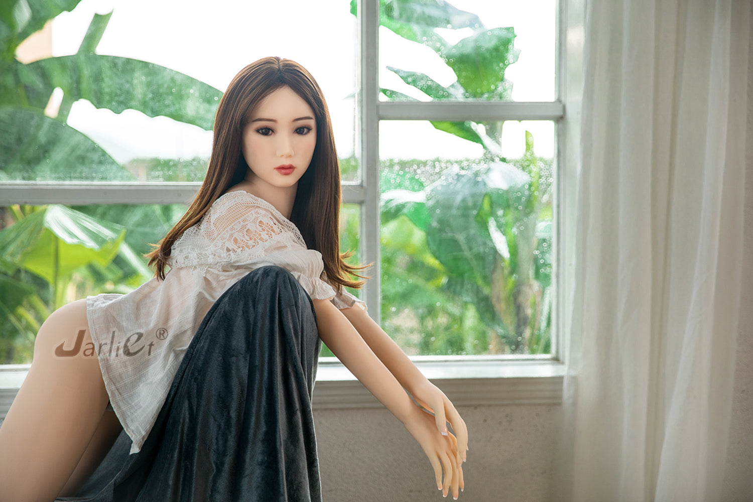 Haruna sexdukke (Jarliet 156 cm B-cup TPE+silikone)