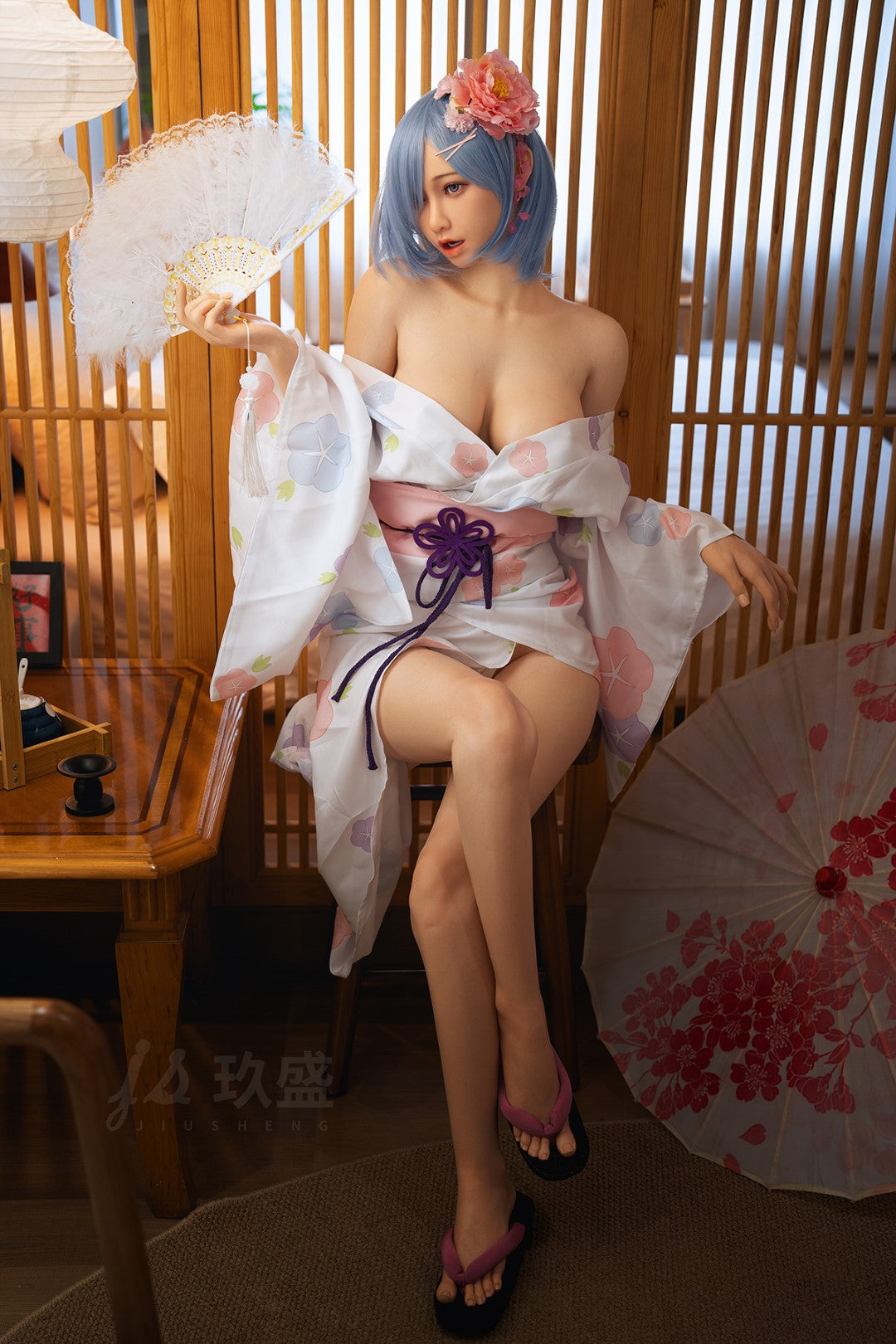 Betty sexdukke (Jiusheng 160 cm e-cup #21B ROS TPE+silikone)