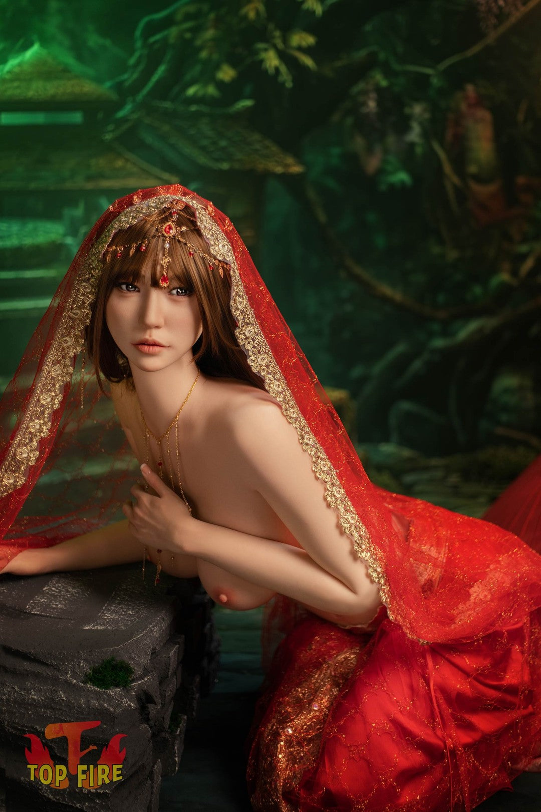 Jing sexdukke (Top Fire Doll 170 cm E-cup T65 silikone)