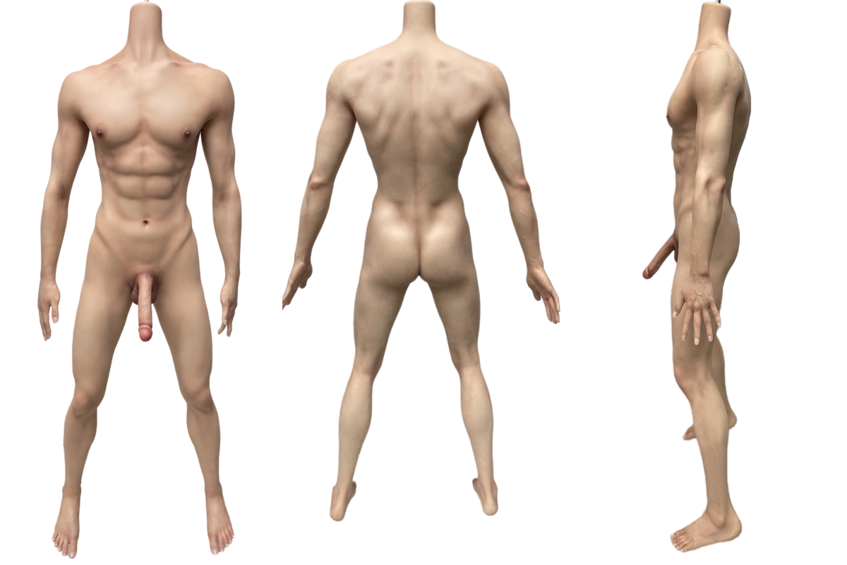 Gavin Male sexdukke (Jiusheng 180cm #2M silikone)