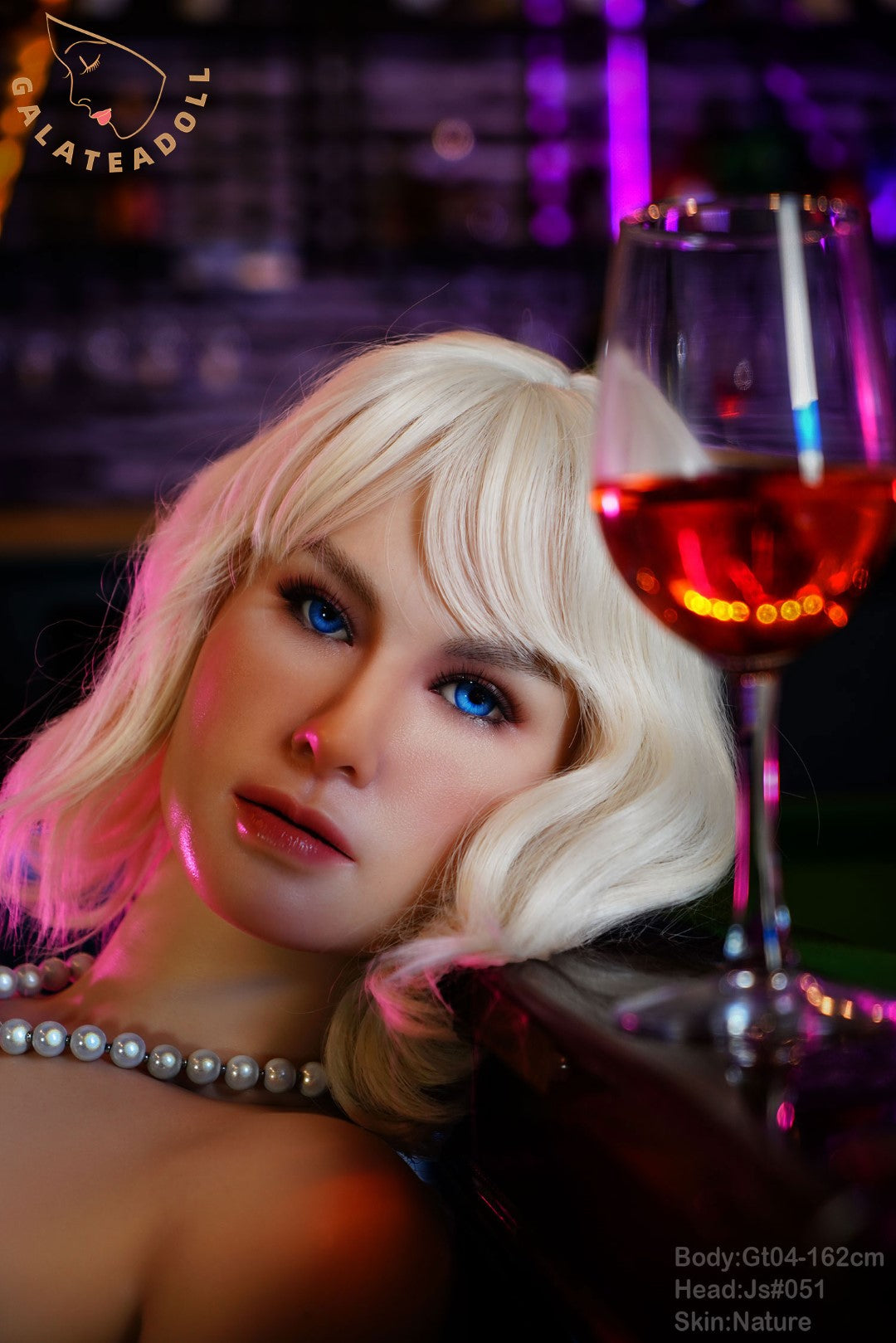 Krystal sexdukke (Galatea Doll 162 cm C-cup #051 silikone)