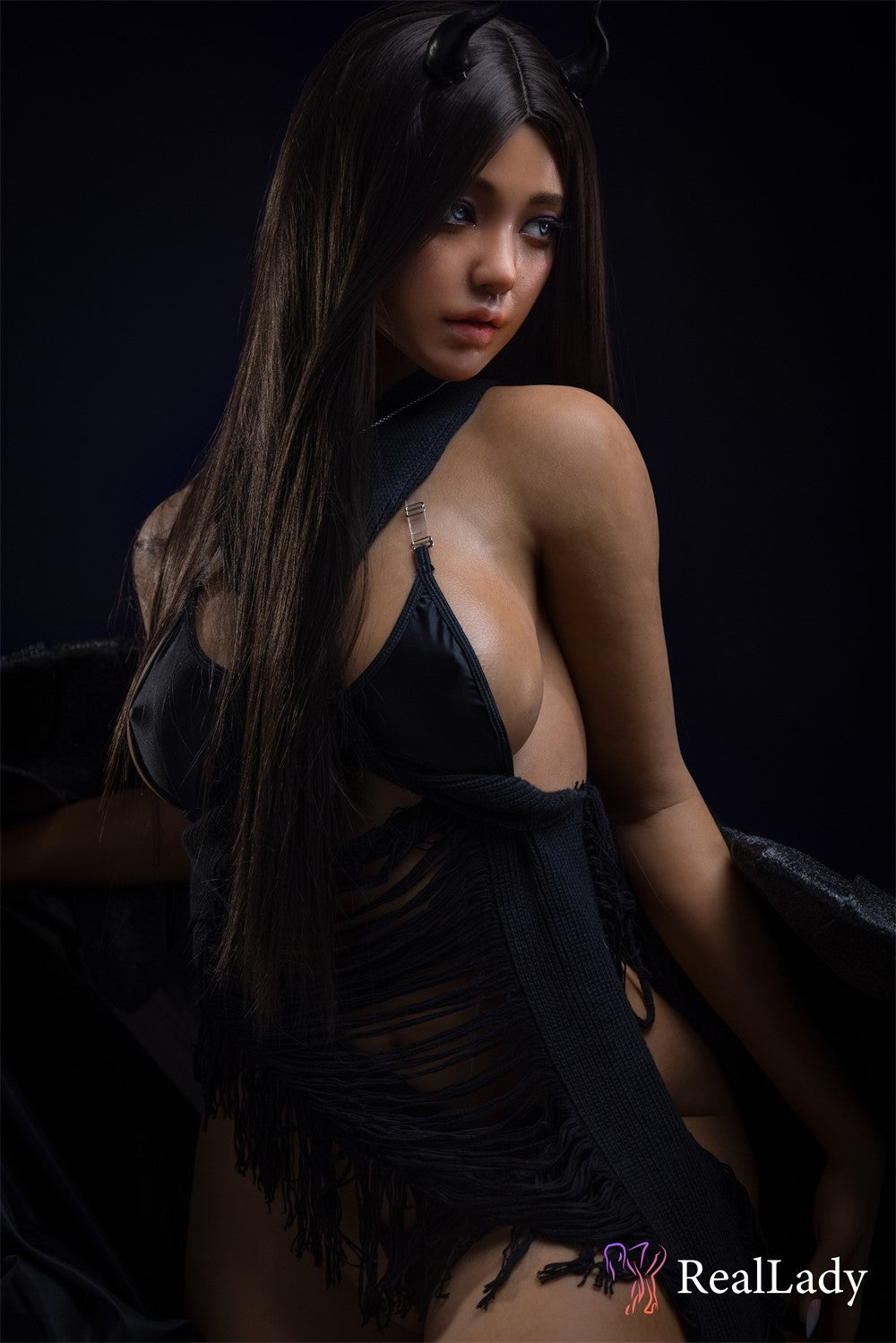 Succubus Demon's Eileen sexdukke (Real Lady 170 cm C-cup S40 silikone)
