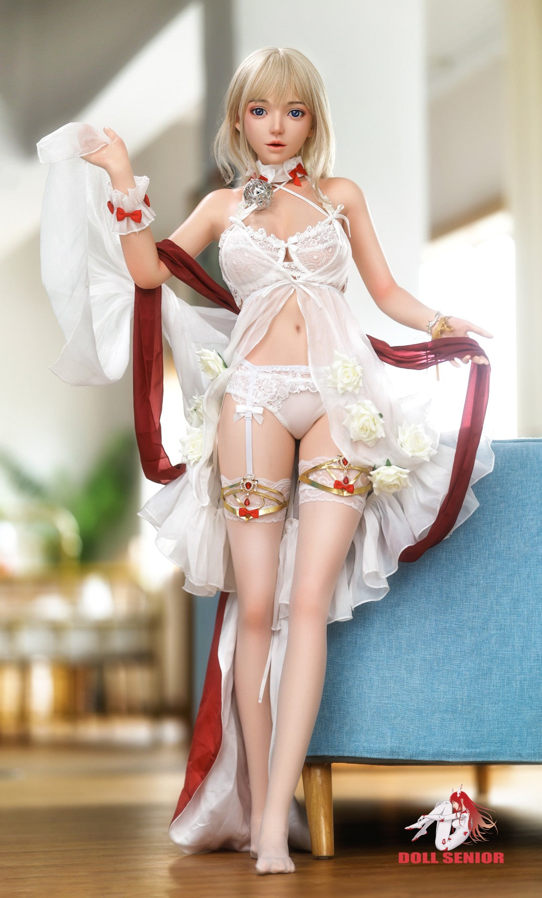 Jike sexdukke (Doll Senior 148 cm D-cup #14 silikone)