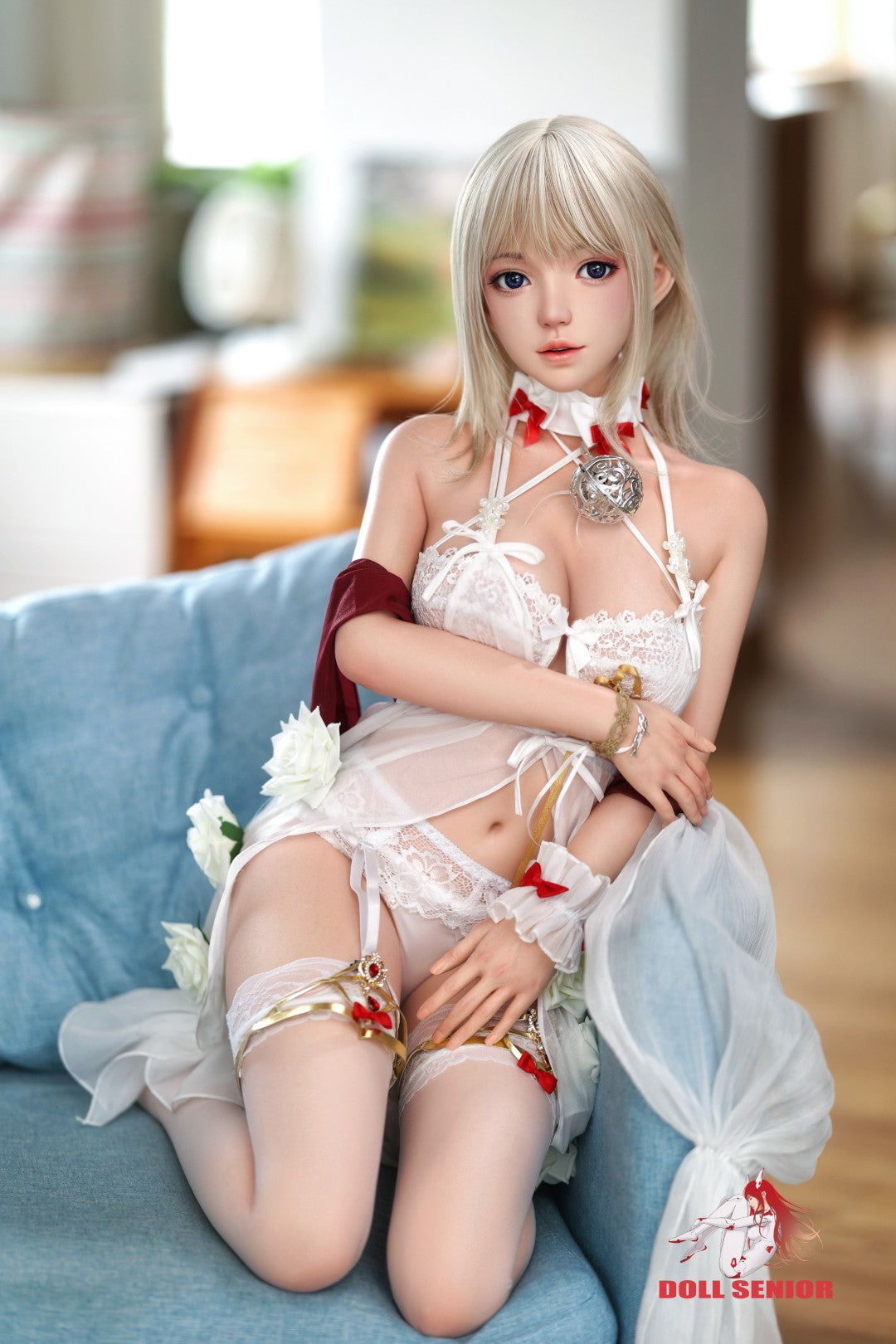 Jike sexdukke (Doll Senior 148 cm D-cup #14 silikone)