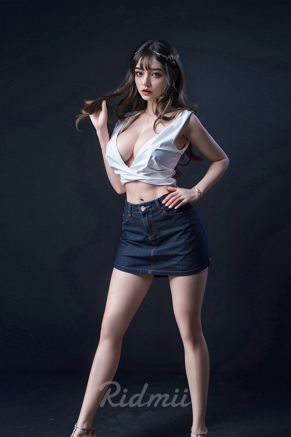 Miranda sexdukke (Ridmii Doll 169 cm E-cup TPE+silikone)