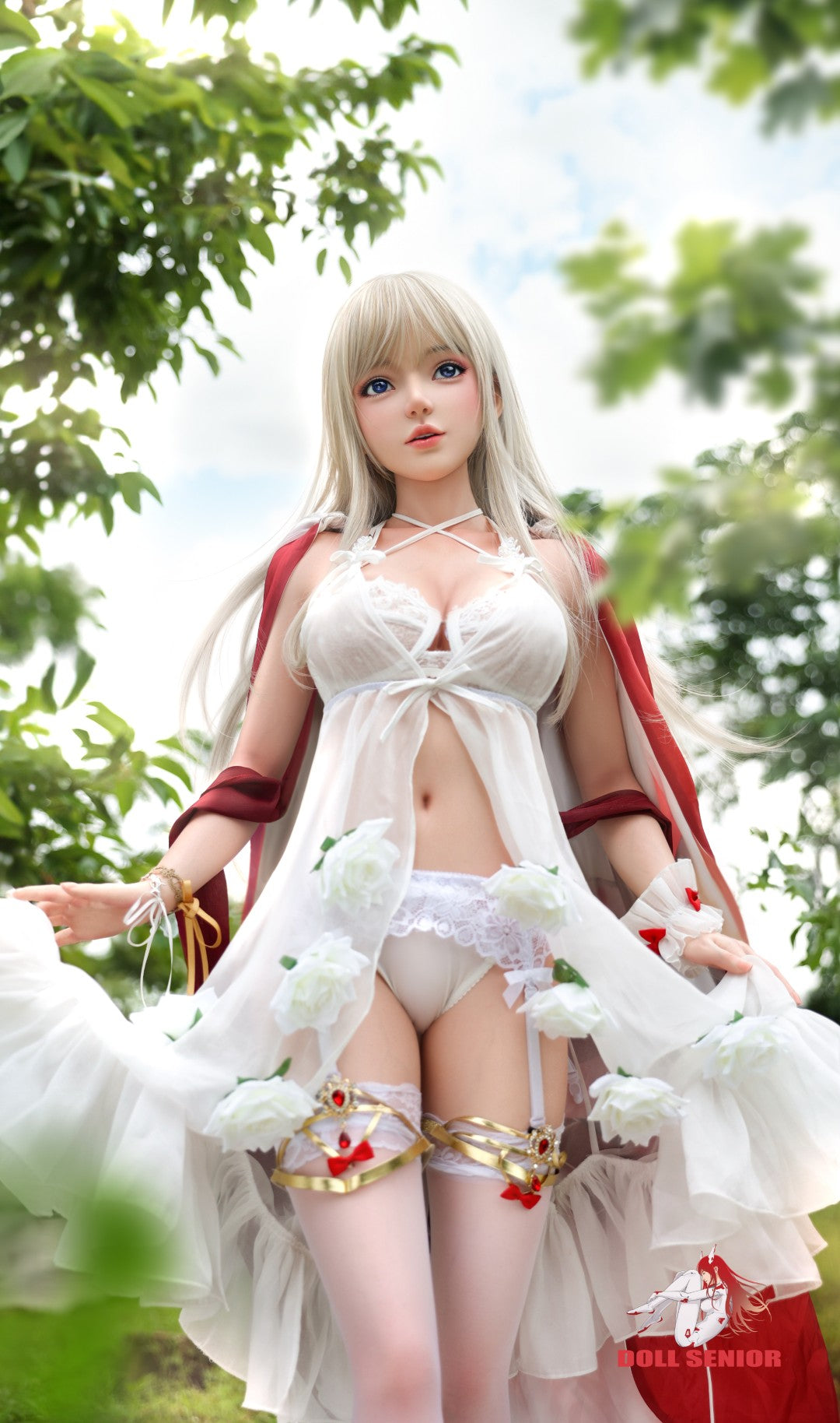 Jike sexdukke (Doll Senior 148 cm D-cup #14 silikone)