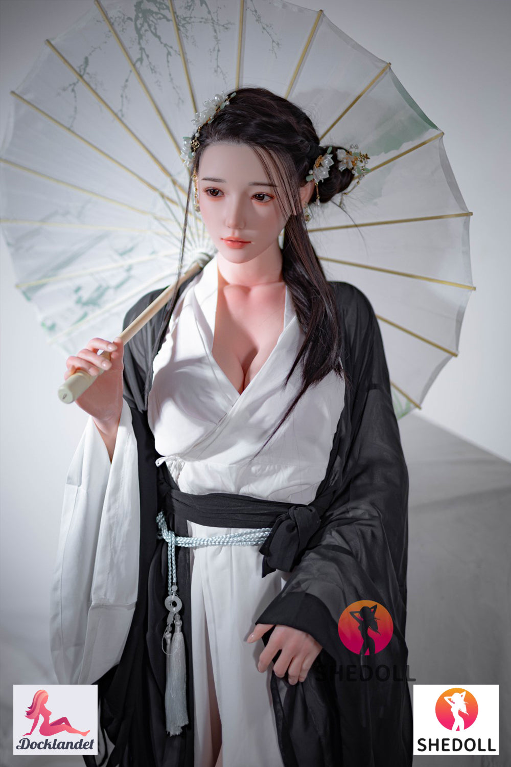 Øv sexdukke (SHEDOLL 165 cm E-cup #SH107 silikone)