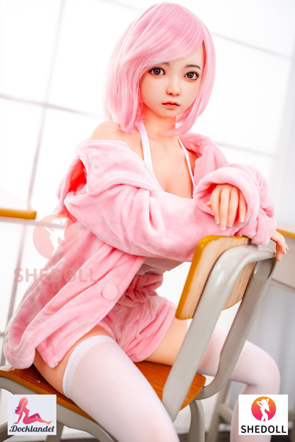 Sandet sexdukke (SHEDOLL 148 cm D-cup #SH013 TPE+silikone)