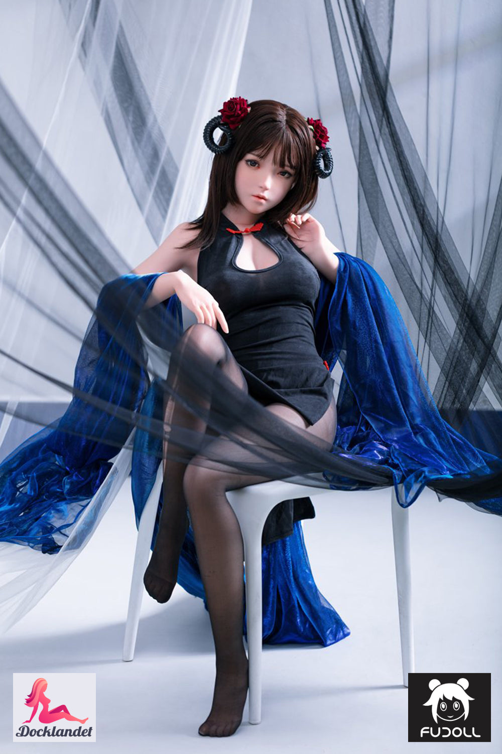 Gifte sig sexdukke (FUDoll 148cm D-cup #J014 silikone)