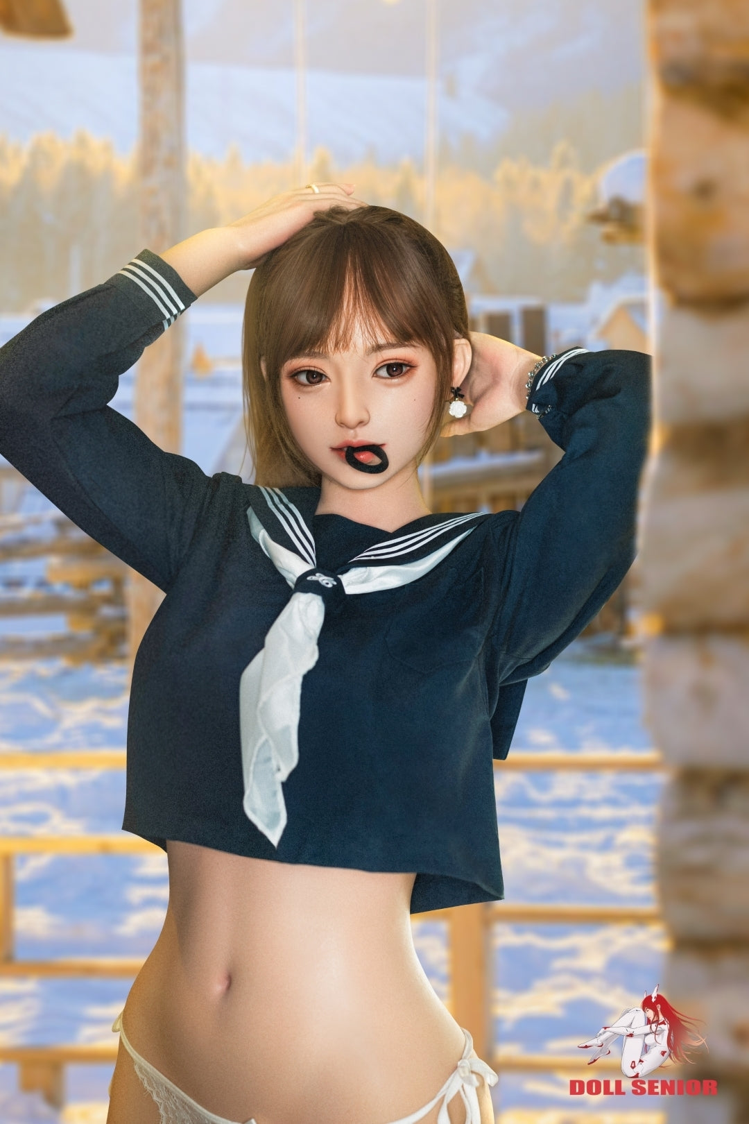 Mengshu sexdukke (Doll Senior 163 cm e-cup #12 silikone)