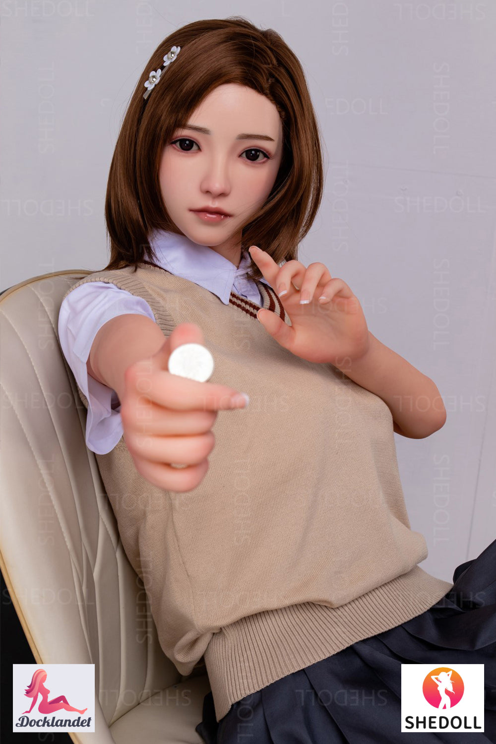 Rose sexdukke (SHEDOLL 158 cm C-cup #SH022 TPE+silikone)