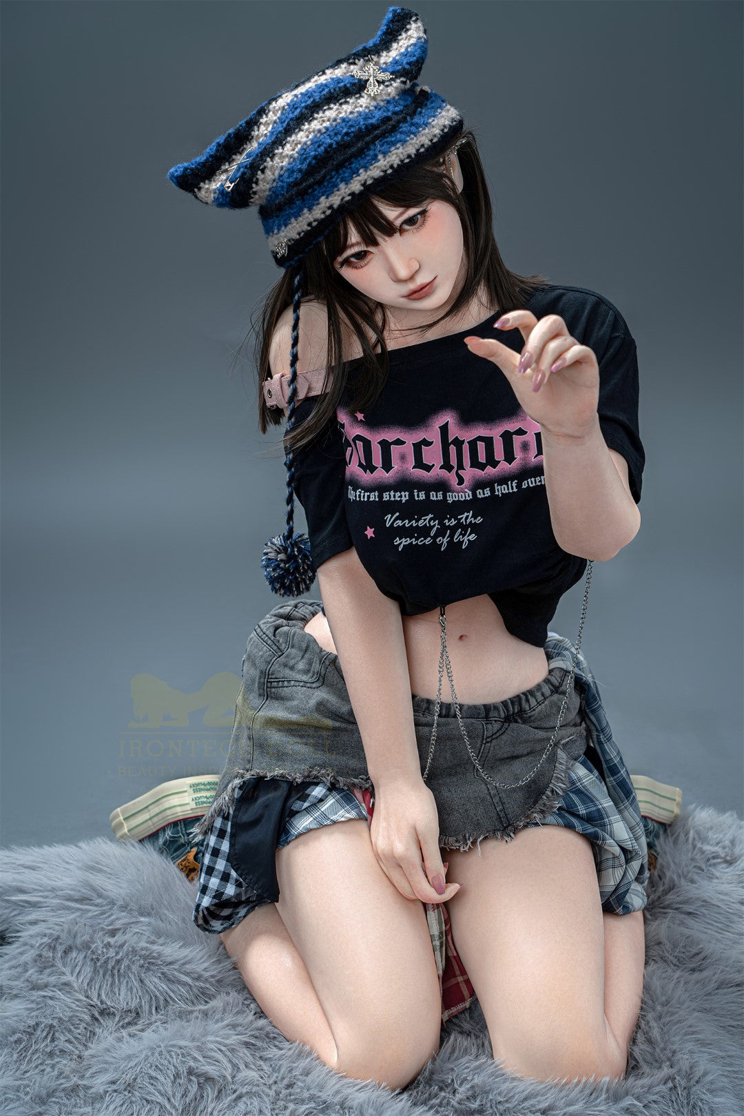 Ni sexdukke (Irontech Doll 158 cm E-cup T3-2 silikone)