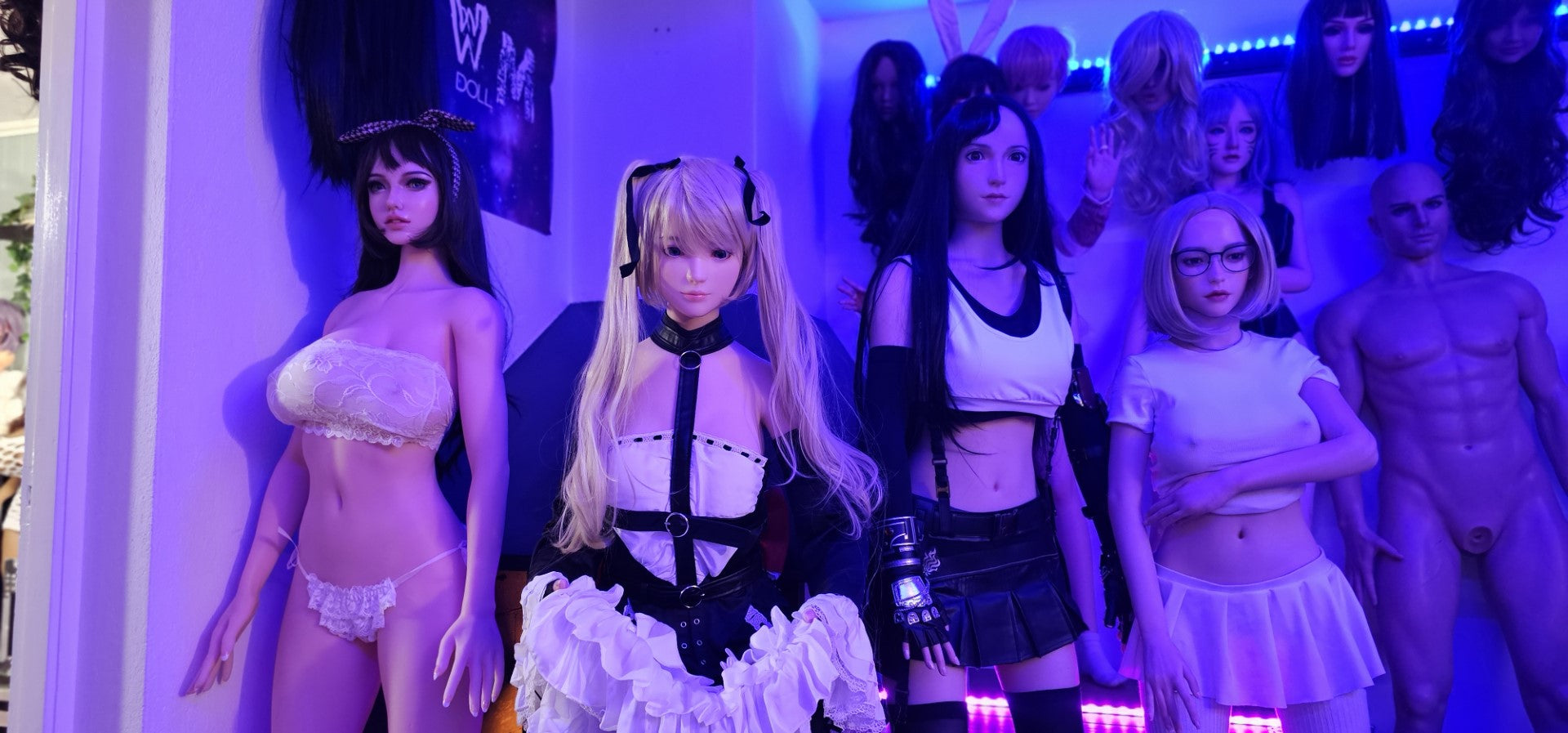 Tifa sexdukke (Game Lady 167 cm d-cup No.03 silikone) EXPRESS