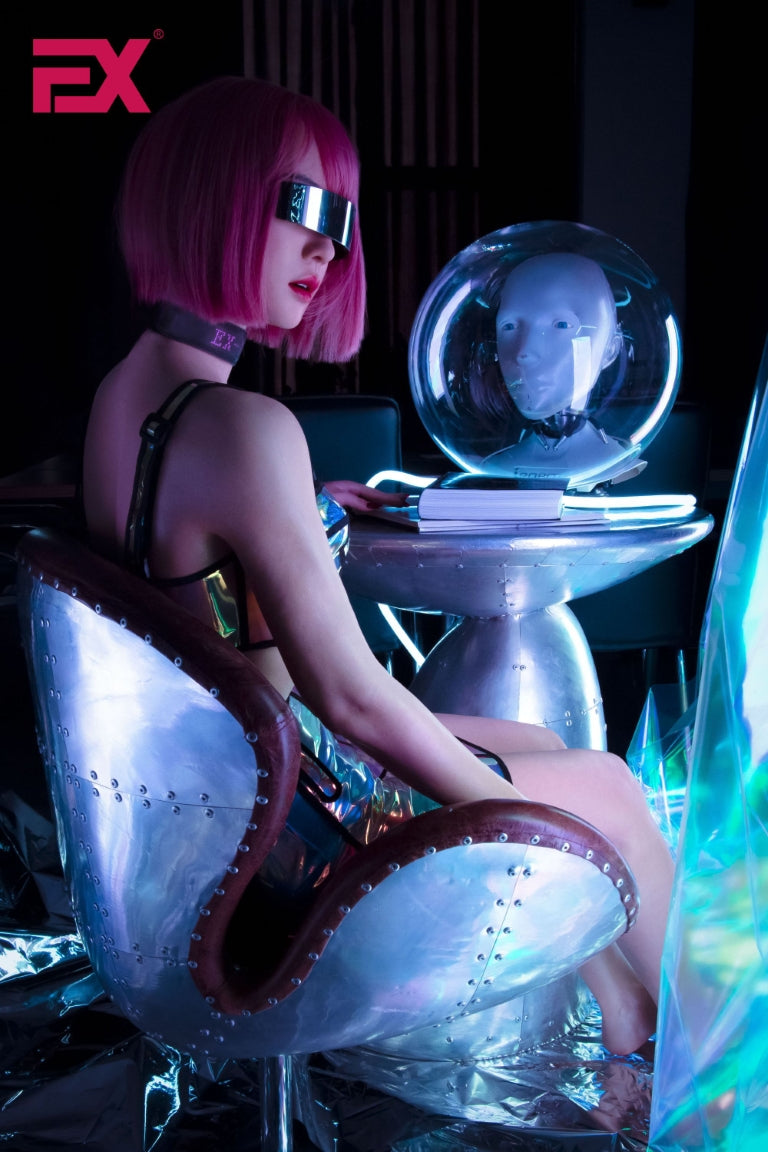 Jie CyberPunk sexdukke (EXDoll 166 cm B-cup #Exclone silikone)
