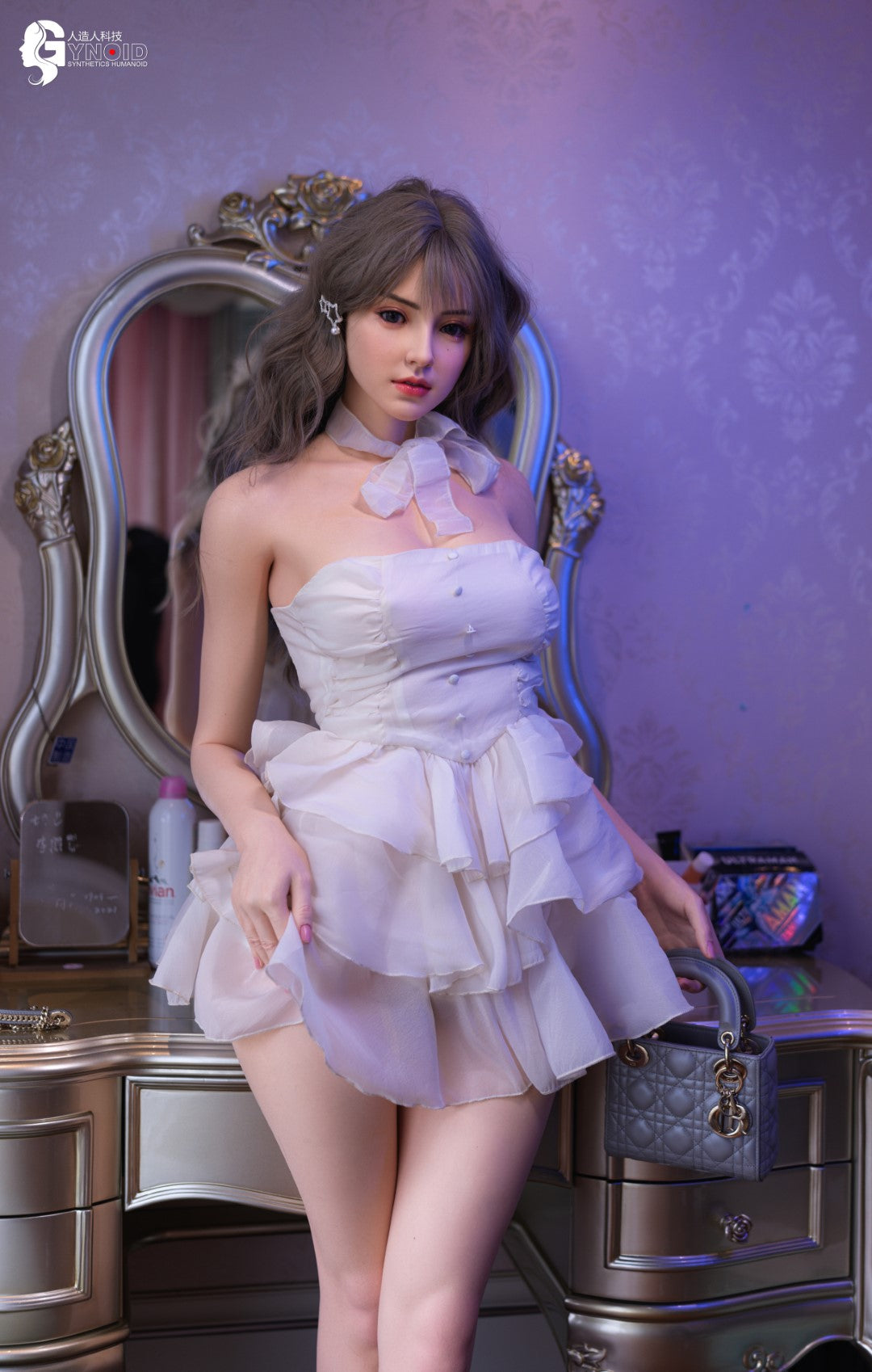 sexdukke Mona Model 20R Deluxe (Gynoid Doll 163 cm E-cup silikone)