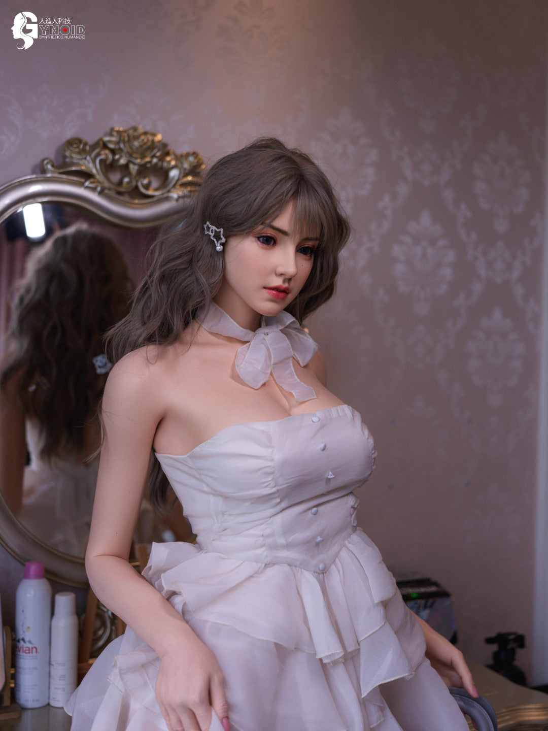 sexdukke Mona Model 20R Deluxe (Gynoid Doll 163 cm E-cup silikone)