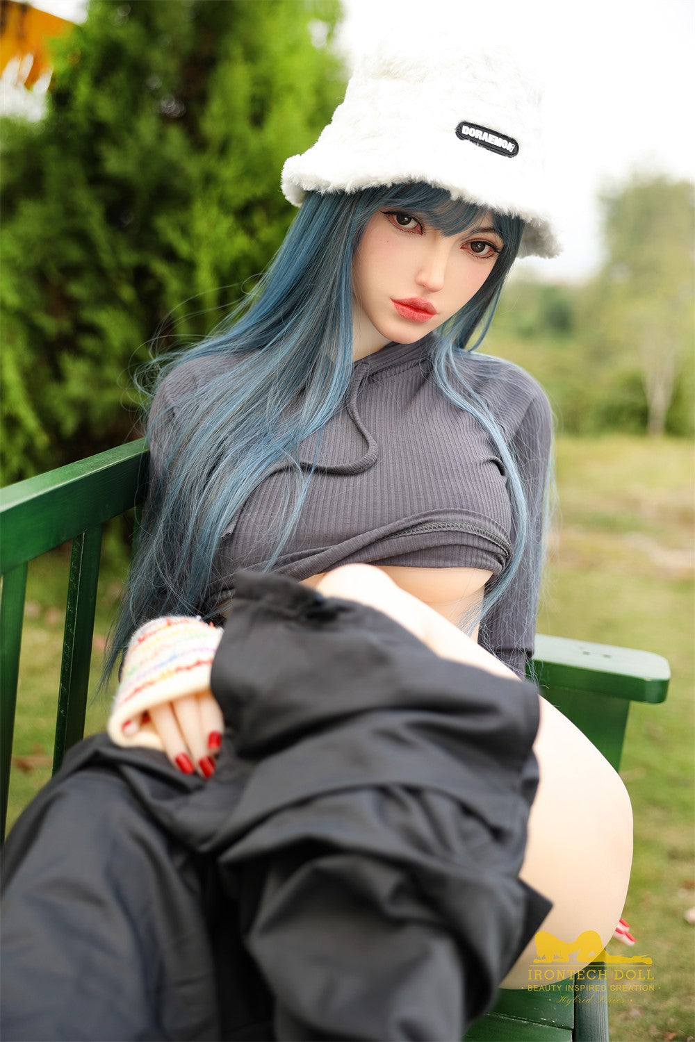 Joline sexdukke (Irontech Doll 159 cm g-cup S41 TPE+silikone)