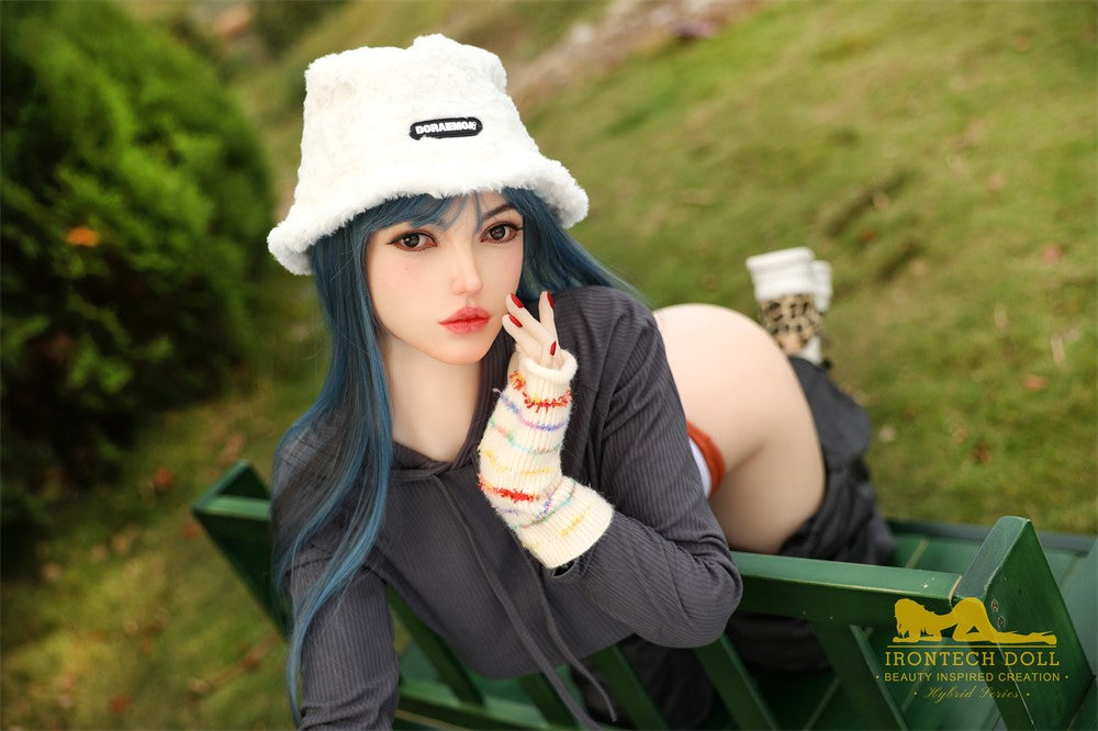 Joline sexdukke (Irontech Doll 159 cm G-cup S41 TPE+silikone)