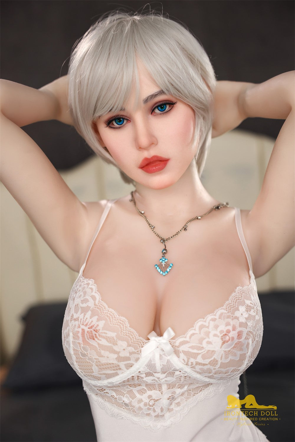 Angela sexdukke (Irontech Doll 159 cm G-cup S2 TPE+silikone)