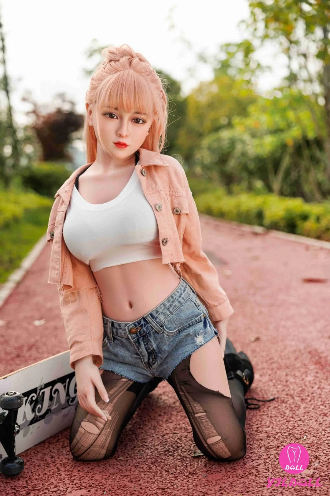 Lasley sexdukke (YJL Doll 148 cm d-cup #369 TPE+silikone)