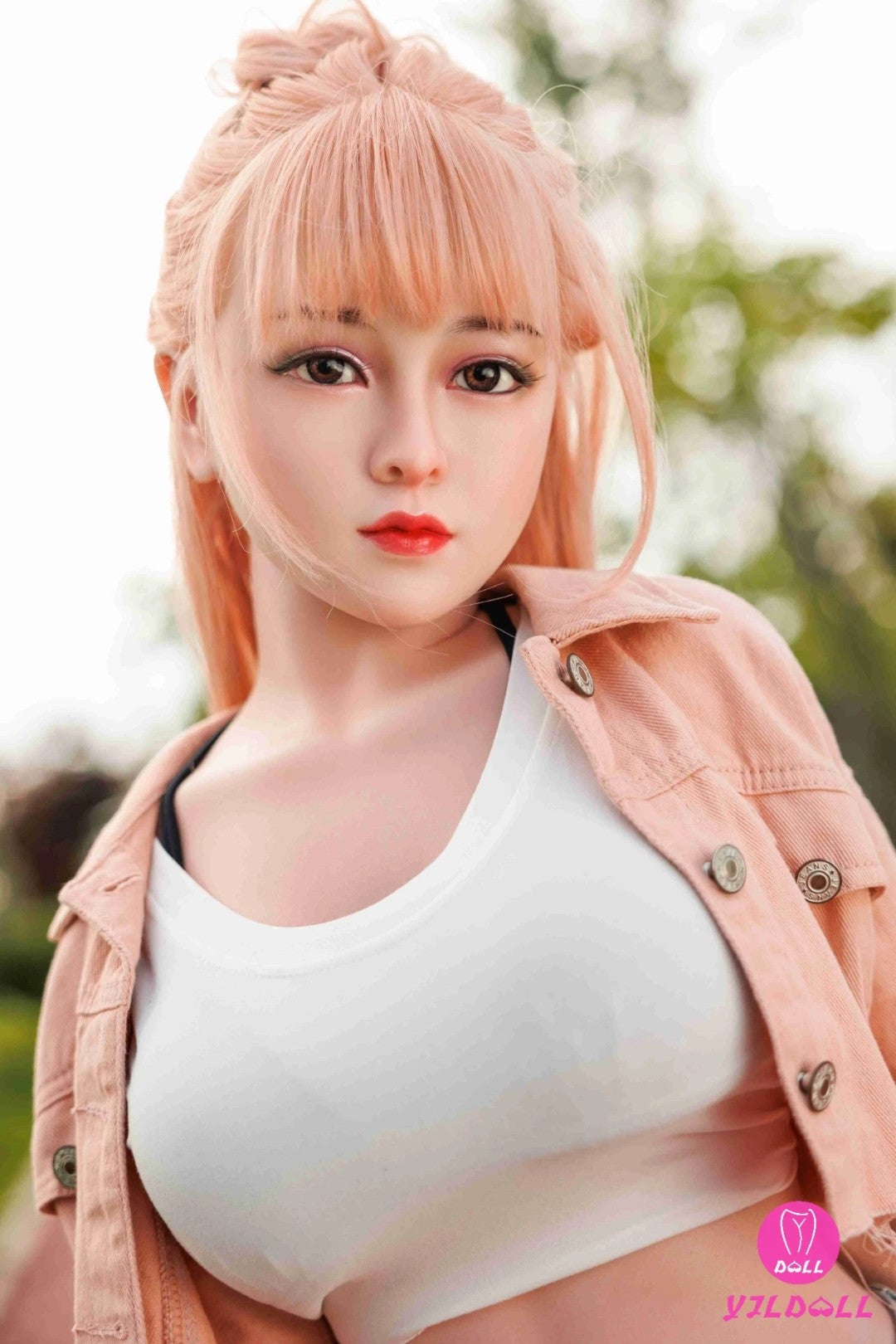 Ansley sexdukke (YJL Doll 148 cm D-cup #369 TPE+silikone)