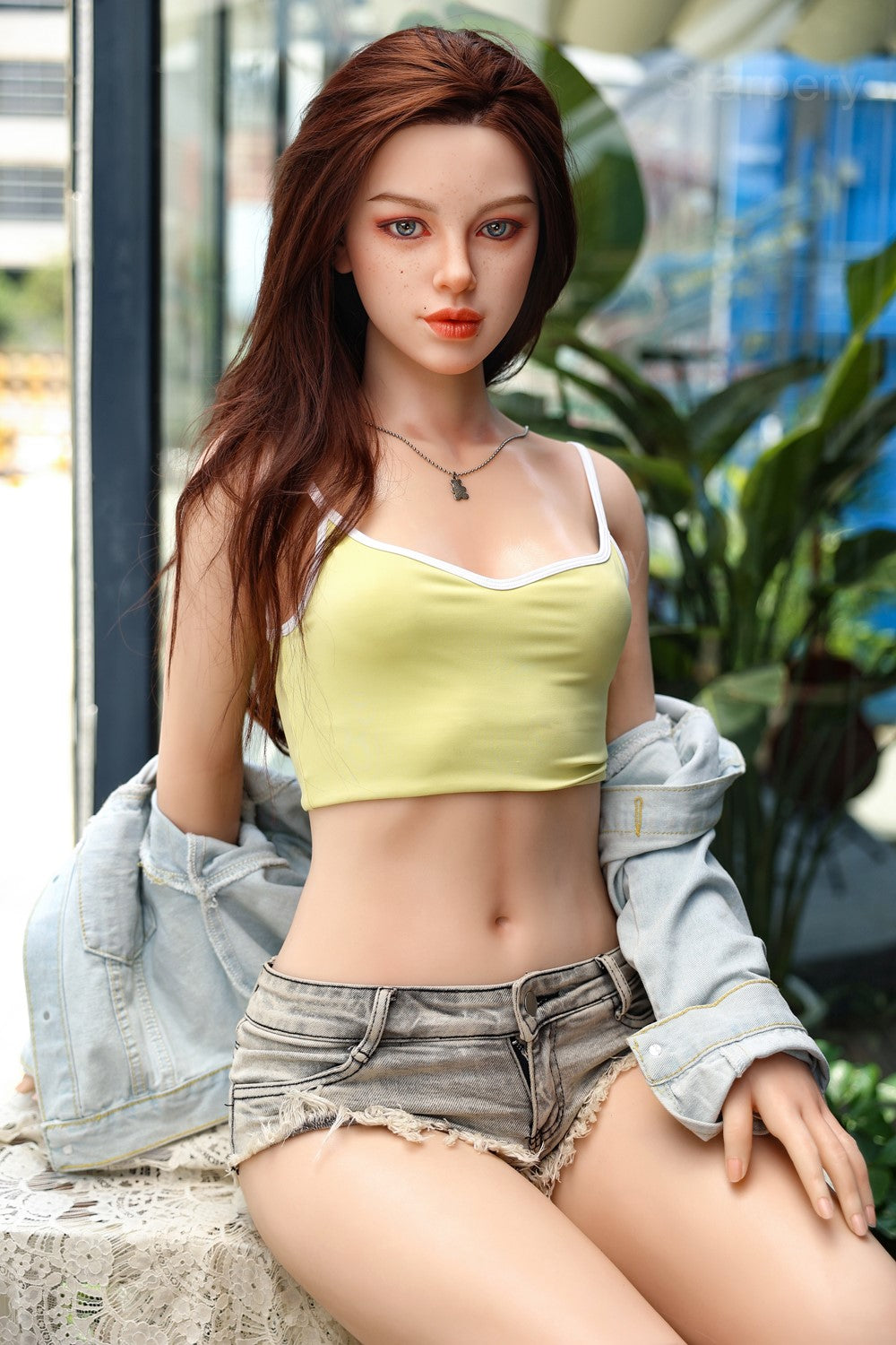 Hedy sexdukke (Starpery 171 cm a-cup TPE+silikone)