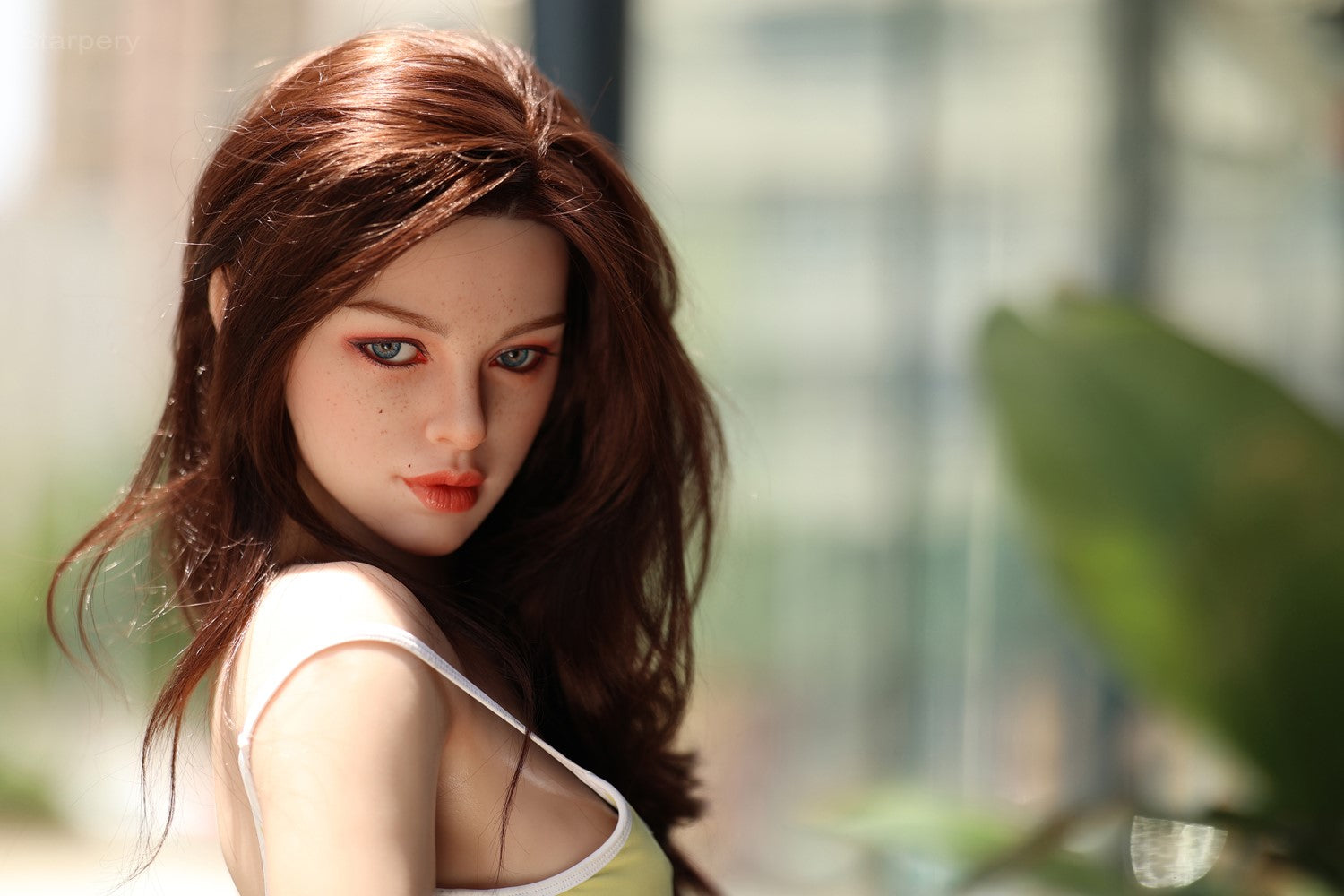 Hedy sexdukke (Starpery 171 cm a-cup TPE+silikone)
