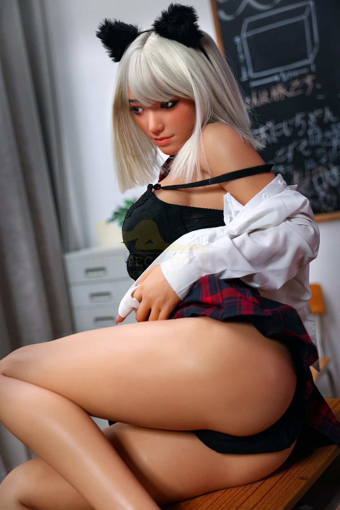 Sylvia sexdukke (Irontech Doll 167 cm E-cup S43 silikone)