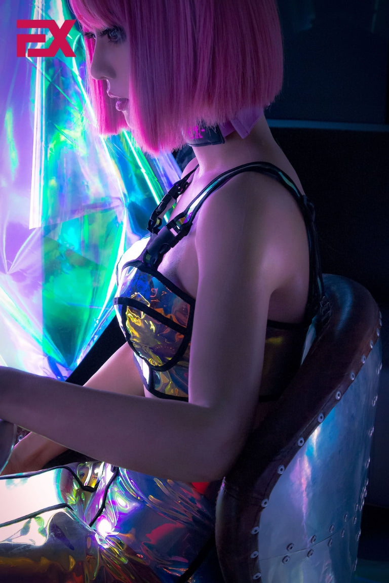 Jie CyberPunk sexdukke (EXDoll 166 cm B-cup #Exclone silikone)