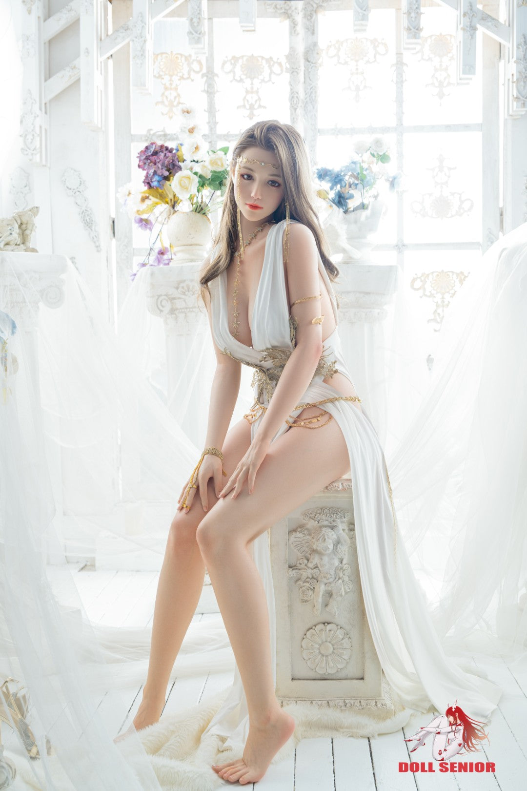 Athena sexdukke (Dukke Senior 168cm E-cup #02 silikone)