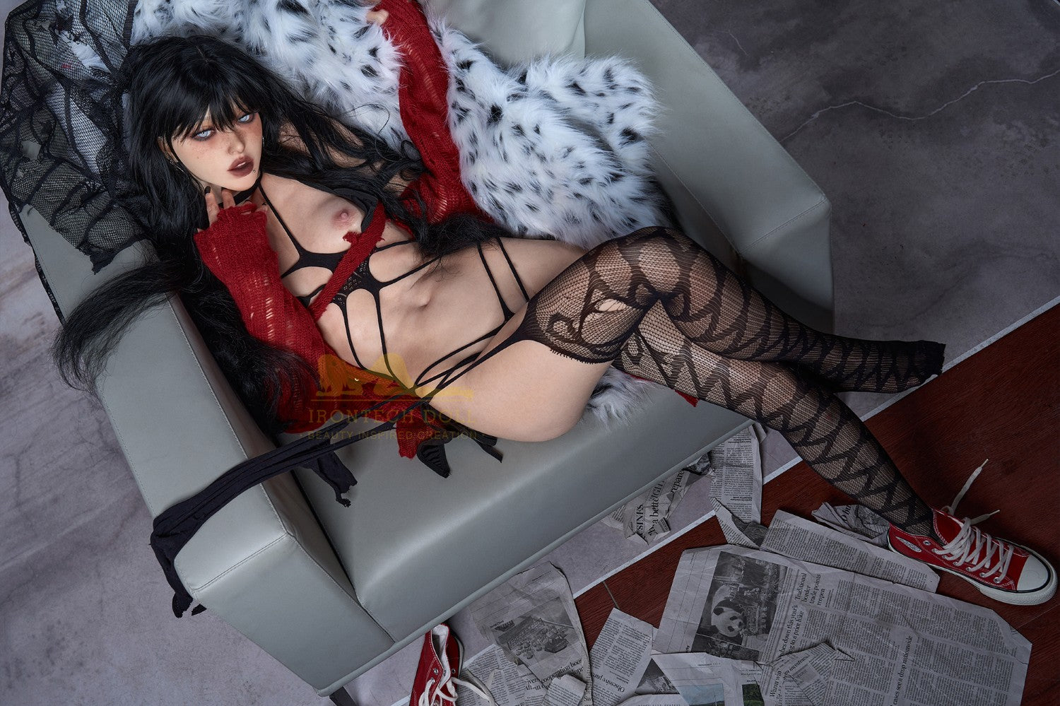 Vanessa sexdukke (Irontech Doll 161 cm B-cup B2 silikone)