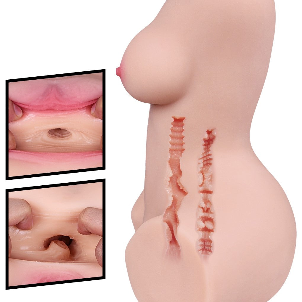Torso kurvet (EL-Doll 46 cm C-cup TPE) EXPRESS