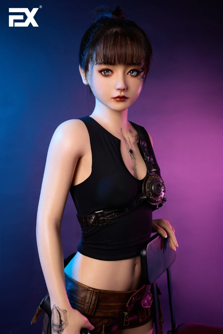 Cyber Ruby sexdukke (EXDoll 155 cm A-cup #Utopia silikone)