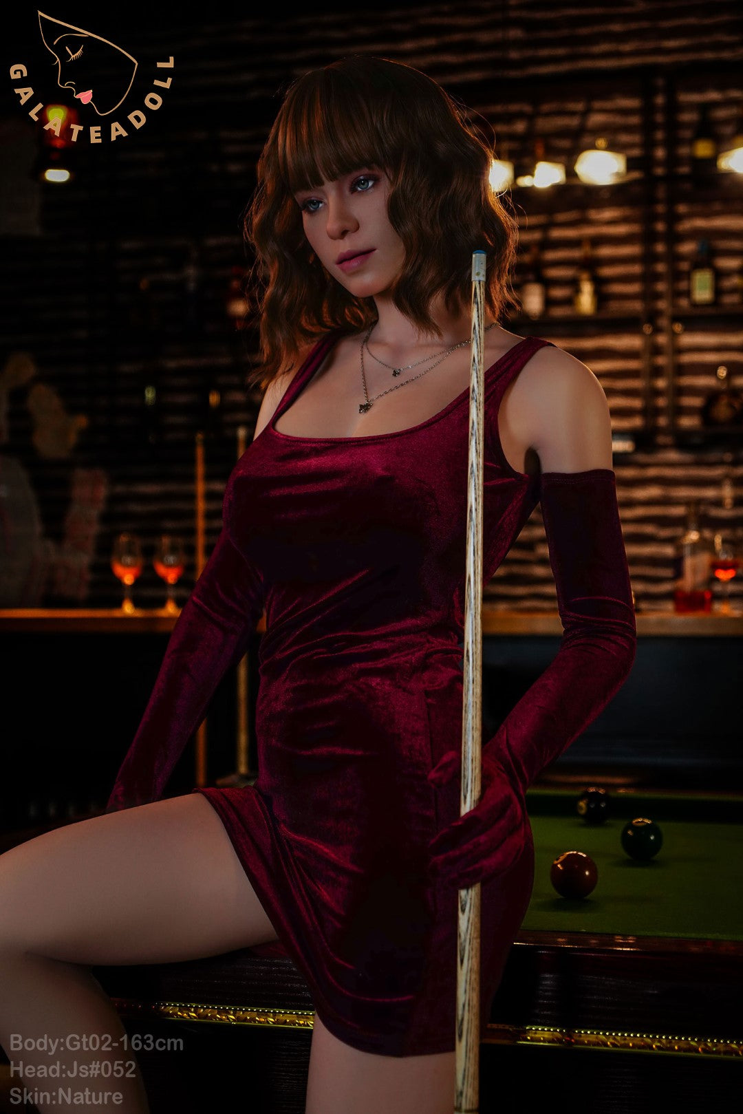 Nevada sexdukke (Galatea Doll 163 cm d-cup #052 silikone)