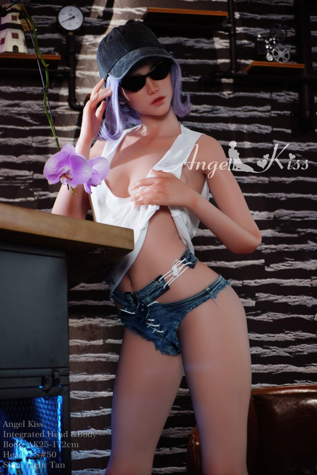 Ela sexdukke (AK-doll 172 cm D-cup LS#50 silikone)