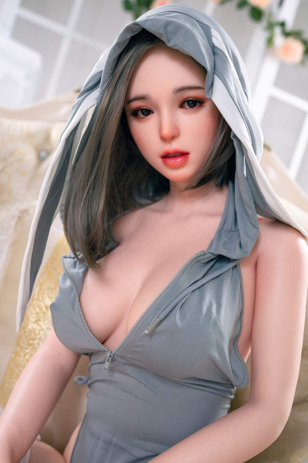 Qing-Zhi sexdukke (Tayu-Doll 148 cm D-cup ZC-8# silikone)