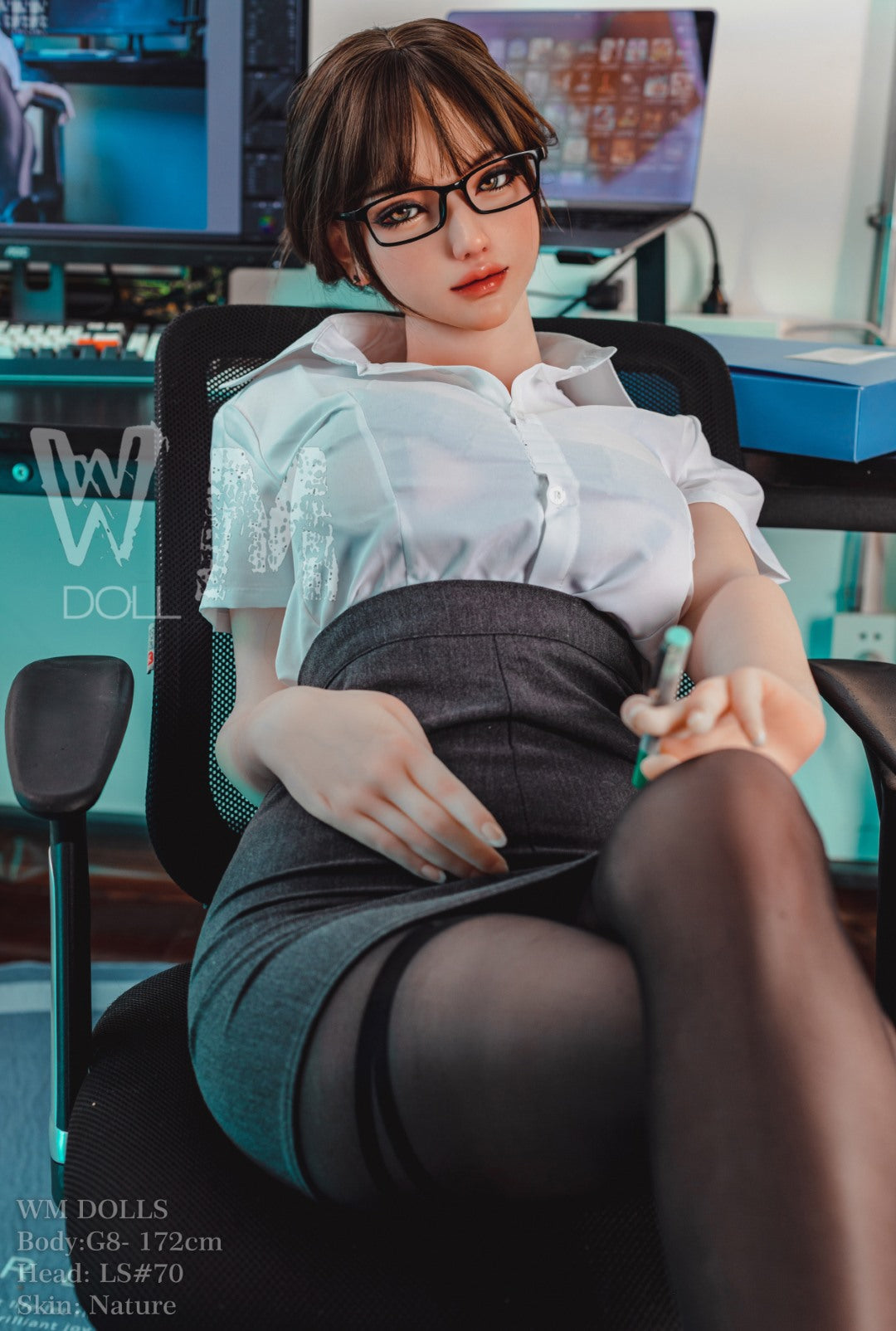 Harlow sexdukke (WM-Doll 172 cm F-cup #LS70 TPE)