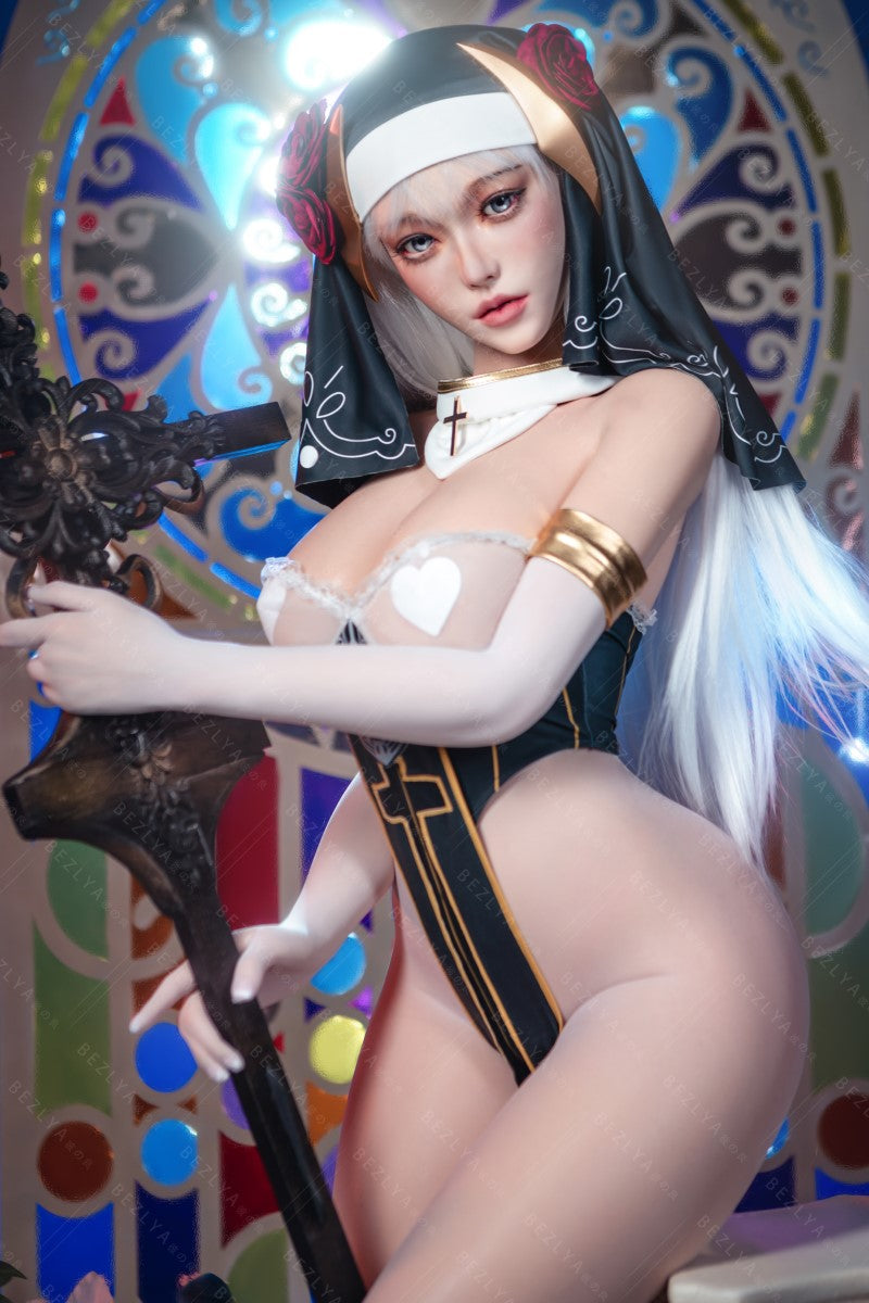 Nymphaea sexdukke (Bezlya Doll 155 cm E-cup 2.2CF silikone)